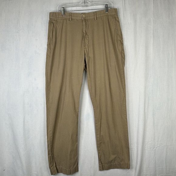 Polo Ralph Lauren Pants Mens 36x32 Classic Fit 5 Pocket Cotton Flat Front Twill - Picture 1 of 10